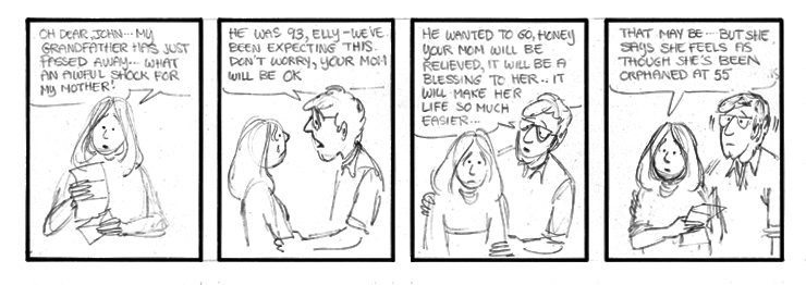 An unfinished strip.